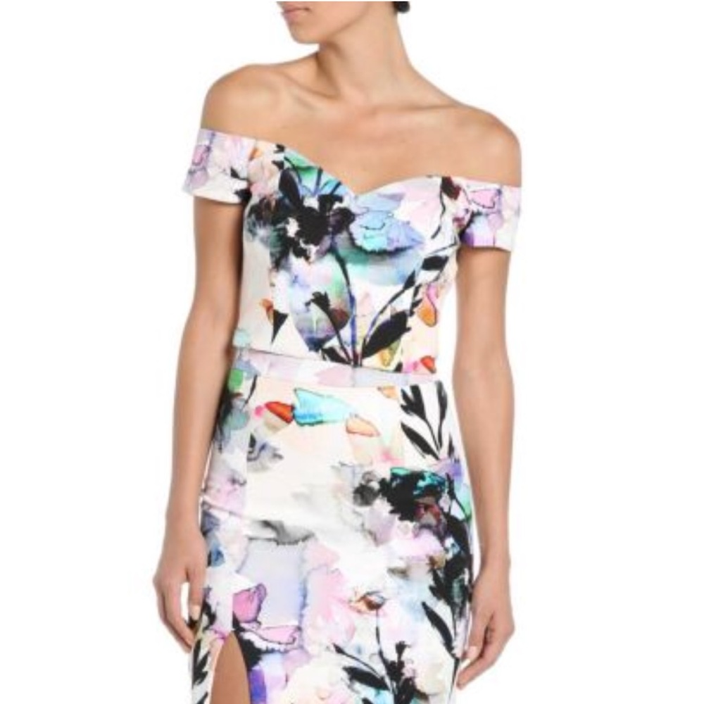 Bardot Evie Bustier Off-the-Shoulder Top